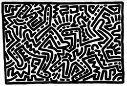 Untitled (Plate 1), Keith Haring
