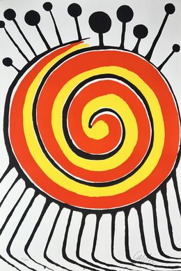Spirale millepiedi, Alexander Calder